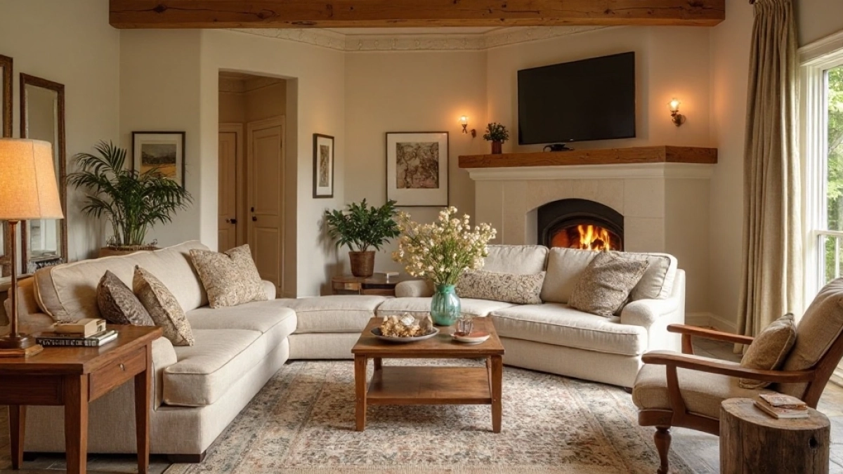 Dom w stylu amerykańskim wnętrza