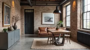 aranżacja wnętrza w stylu loftowym odkryj potęgę industrialnych dodatków