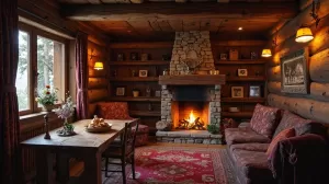 aranżacje wnętrz w stylu góralskim