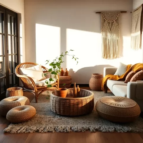 Styl boho wnętrza co to znaczy