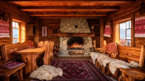 styl góralski wnętrza