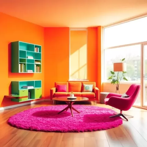 Styl lat 60 we wnętrzach