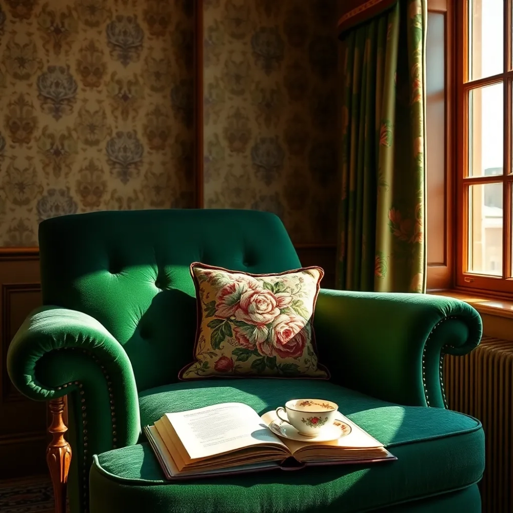 Styl angielski wnętrza