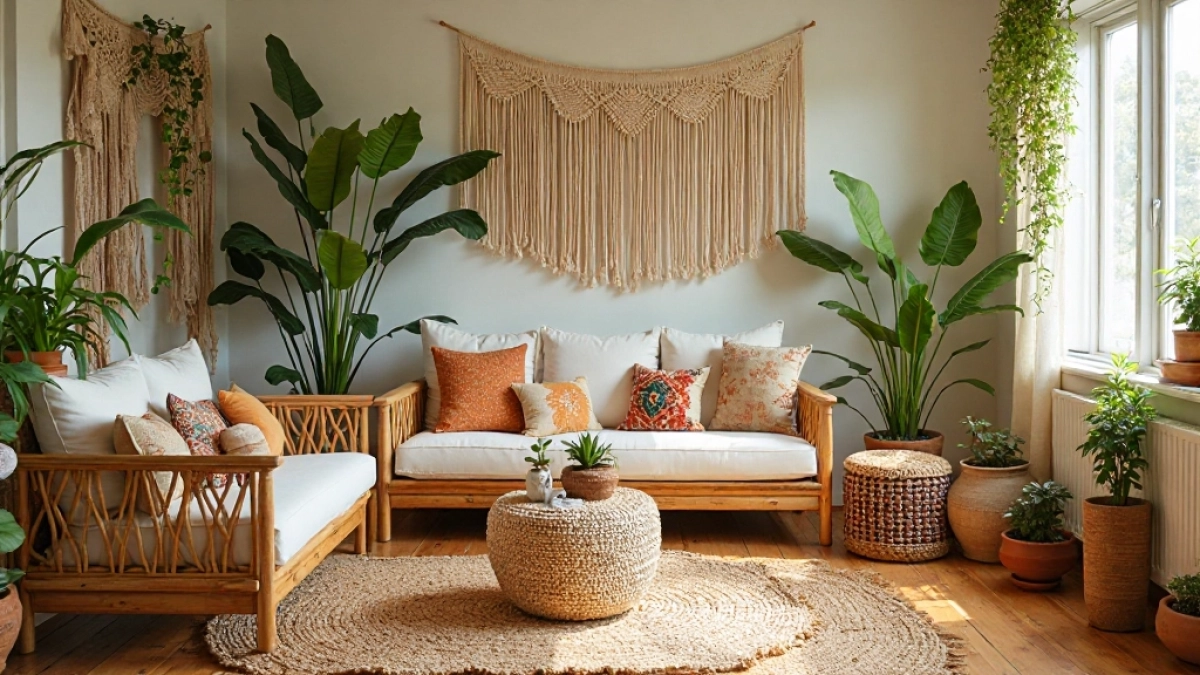 styl boho wnętrza
