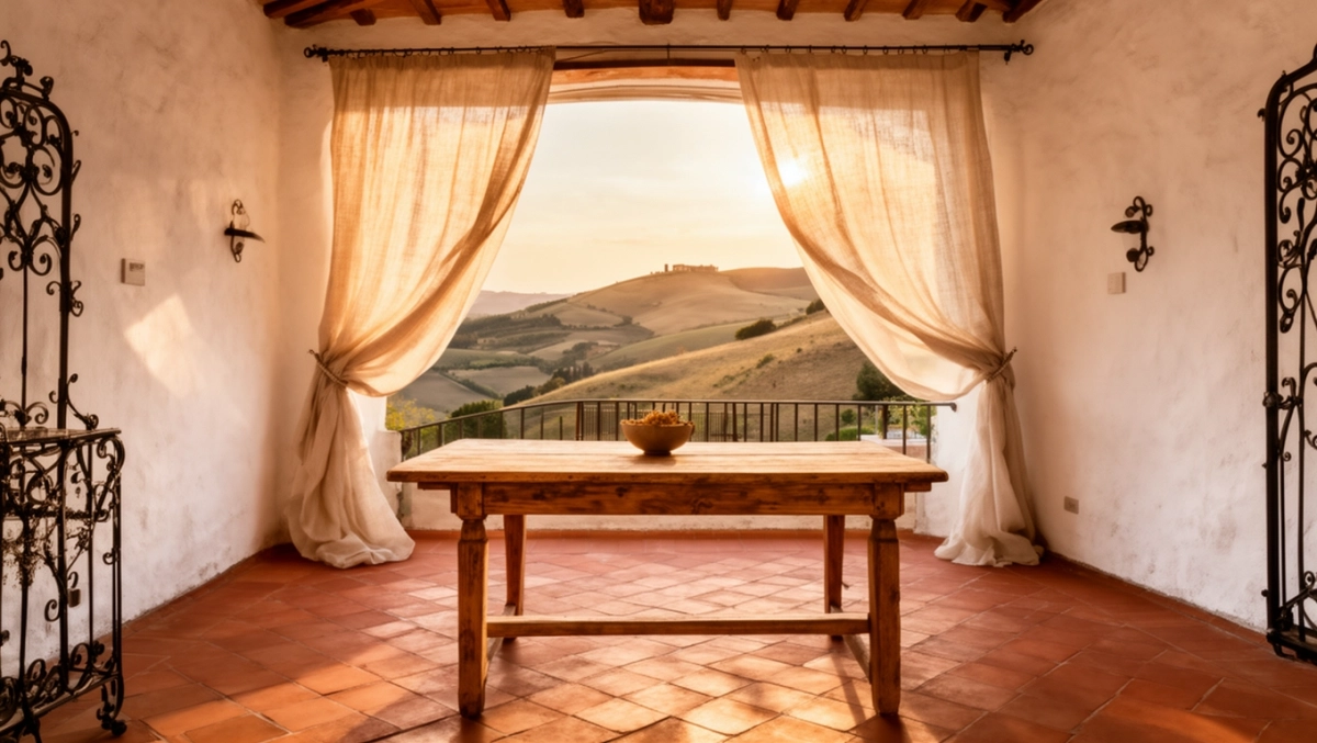 Styl włoski we wnętrzach