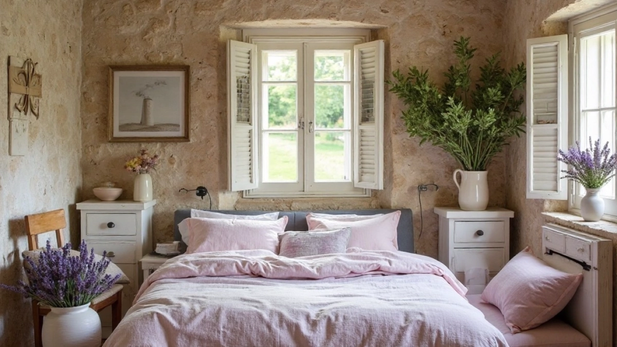 wnętrze w stylu prowansalskim